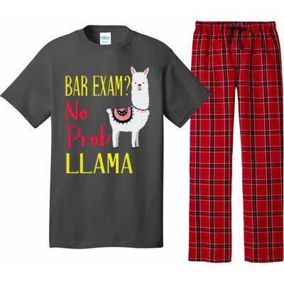 Bar Exam Passing The Passed No Prob Llama Lawyer Law Gift Pajama Set