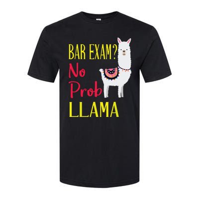 Bar Exam Passing The Passed No Prob Llama Lawyer Law Gift Softstyle® CVC T-Shirt