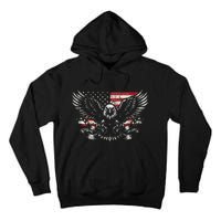 Bald Eagle Patriotic American Eagle Tall Hoodie