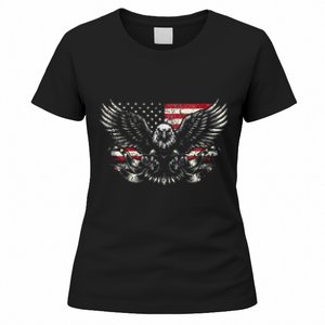 Bald Eagle Patriotic American Eagle Women's T-Shirt