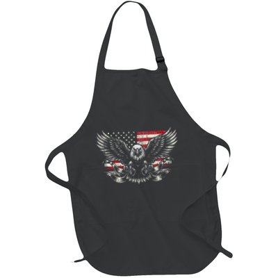 Bald Eagle Patriotic American Eagle Gift Apron