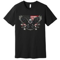 Bald Eagle Patriotic American Eagle Gift Premium T-Shirt