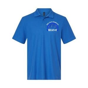 Believe Erb's Palsy Awareness Month Gift Erb's Palsy Gift Softstyle Adult Sport Polo