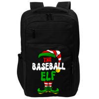 Baseball Elf Pajama Matching Group Christmas Holiday Impact Tech Backpack