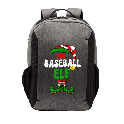 Baseball Elf Pajama Matching Group Christmas Holiday Vector Backpack