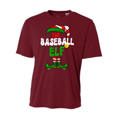 Baseball Elf Pajama Matching Group Christmas Holiday Performance Sprint T-Shirt