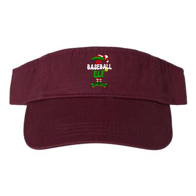 Baseball Elf Pajama Matching Group Christmas Holiday Visor