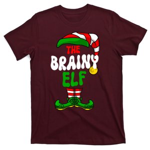 Brainy Elf Pajama Matching Group Christmas Holiday T-Shirt