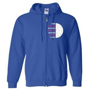 Behind Every Player Is A Mother Golf Gift Mom Golf Gift Full Zip Hoodie