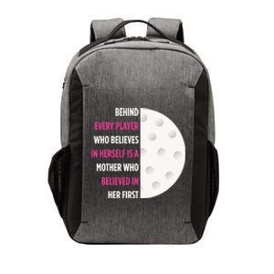 Behind Every Player Is A Mother Golf Gift Mom Golf Gift Vector Backpack