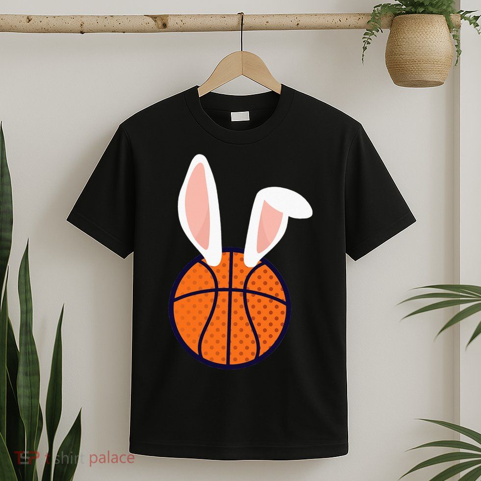 Basketball Easter Rabbit Bunny funny easter day T-Shirt