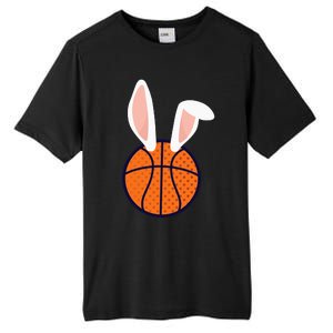 Basketball Easter Rabbit Bunny funny easter day Tall Fusion ChromaSoft Performance T-Shirt