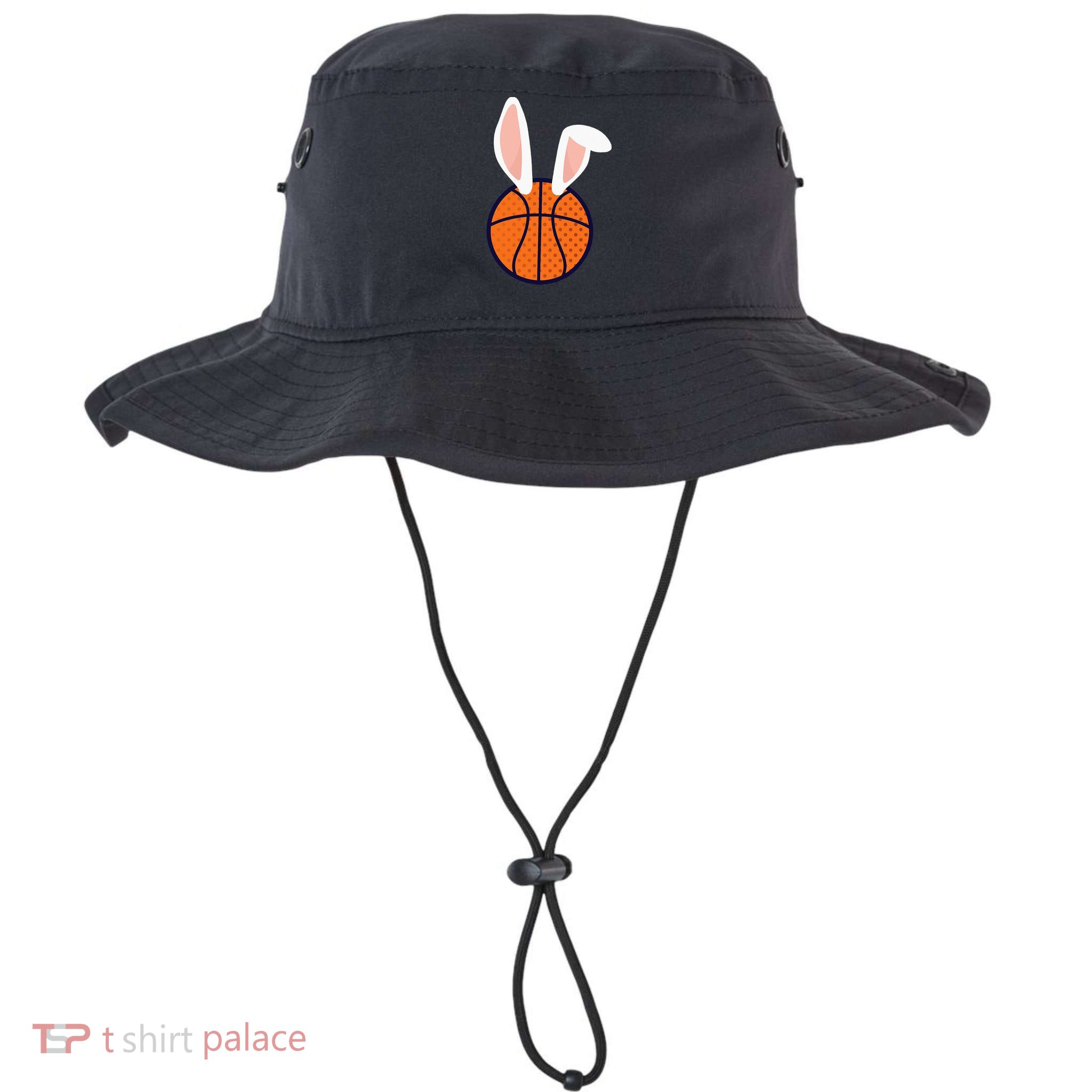 Basketball Easter Rabbit Bunny funny easter day Bucket Hat