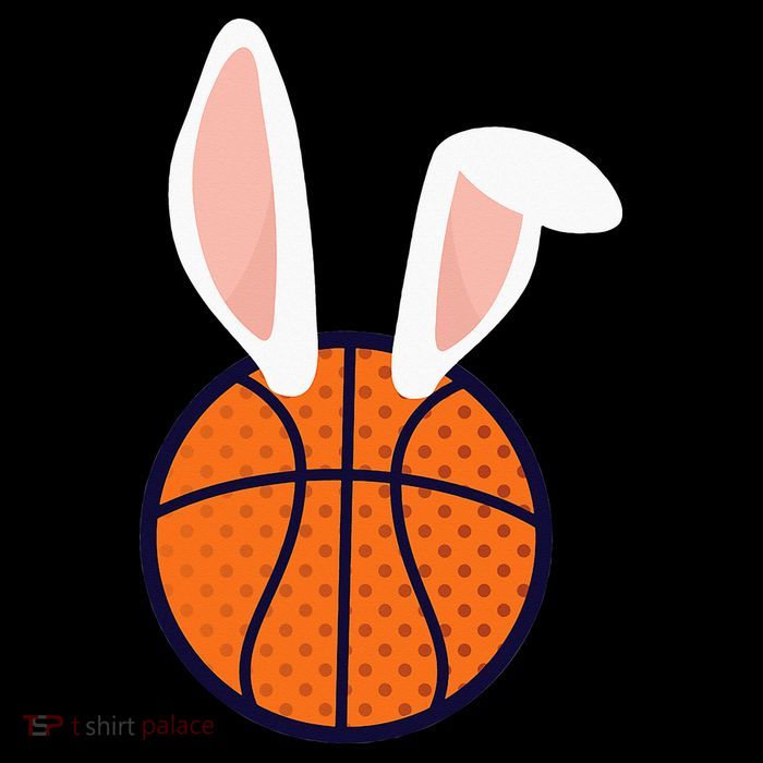Basketball Easter Rabbit Bunny funny easter day 16 in Basic Backpack