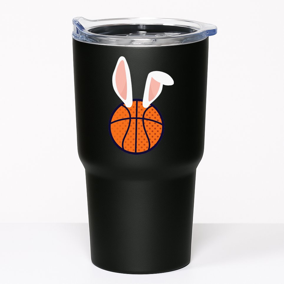 Basketball Easter Rabbit Bunny funny easter day Tumbler