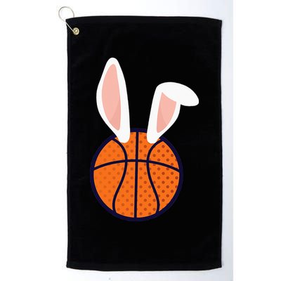 Basketball Easter Rabbit Bunny funny easter day Golf Towel