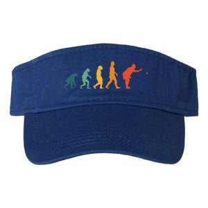 Boccia Evolution Retro Bocce Ball PéTanque Cute Gift Valucap Bio-Washed Visor