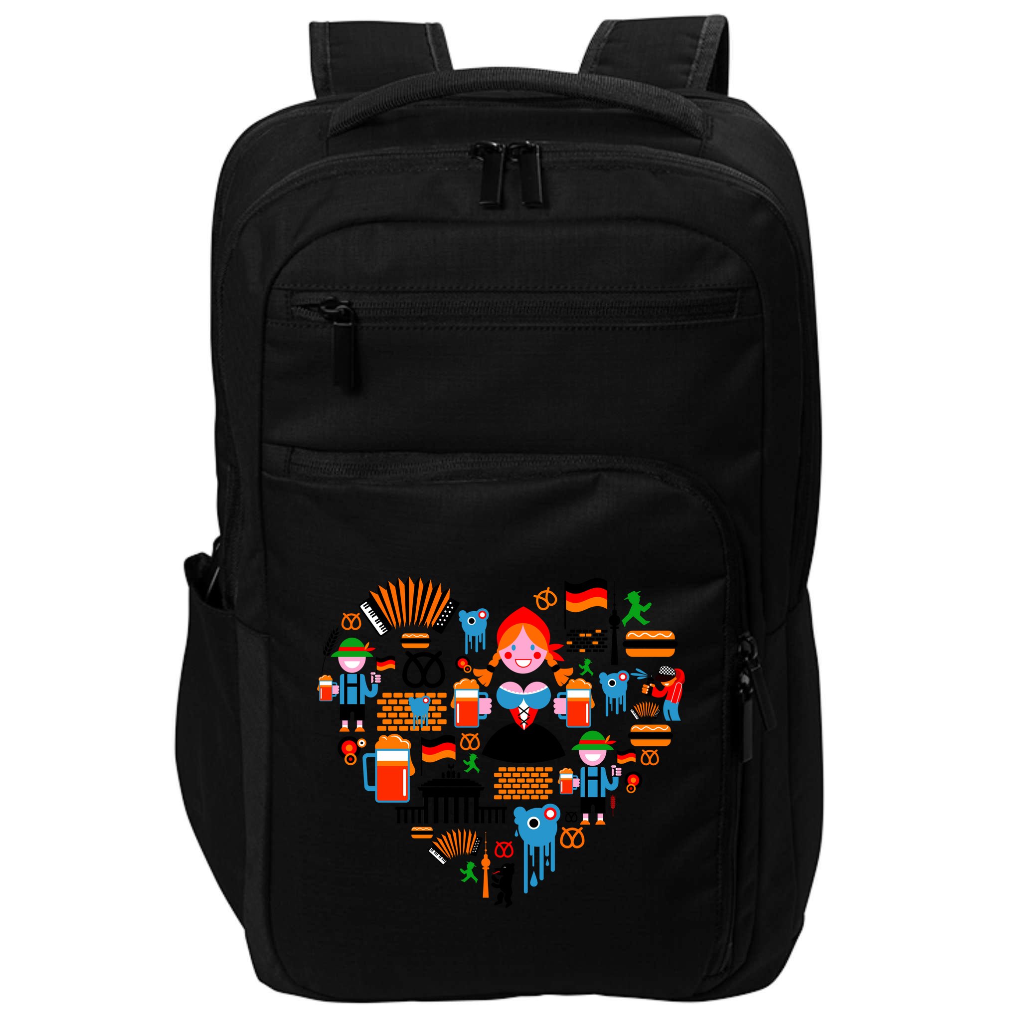 Berlin Oktoberfest Heart Impact Tech Backpack