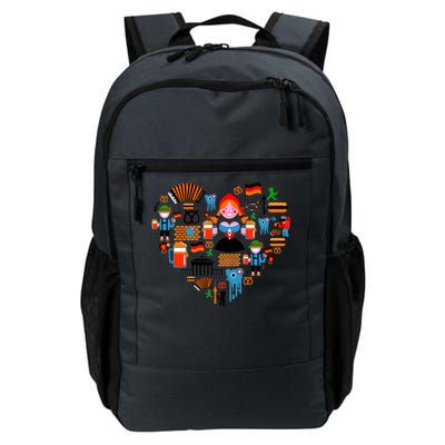 Berlin Oktoberfest Heart Daily Commute Backpack