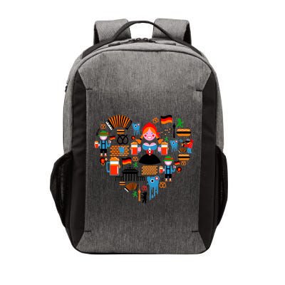 Berlin Oktoberfest Heart Vector Backpack