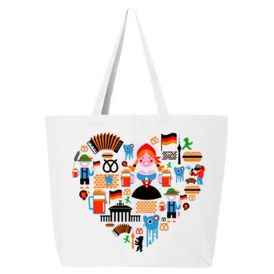 Berlin Oktoberfest Heart 25L Jumbo Tote