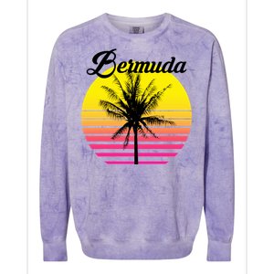 Bermuda Sunset Colorblast Crewneck Sweatshirt