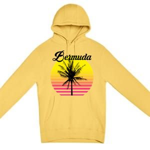 Bermuda Sunset Premium Pullover Hoodie