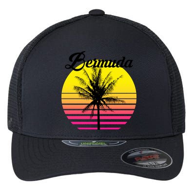 Bermuda Sunset Flexfit Unipanel Trucker Cap