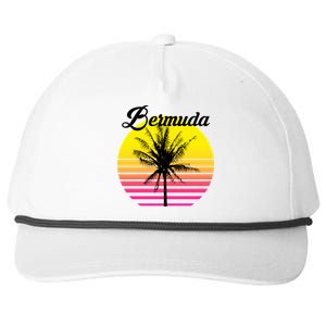 Bermuda Sunset Snapback Five-Panel Rope Hat