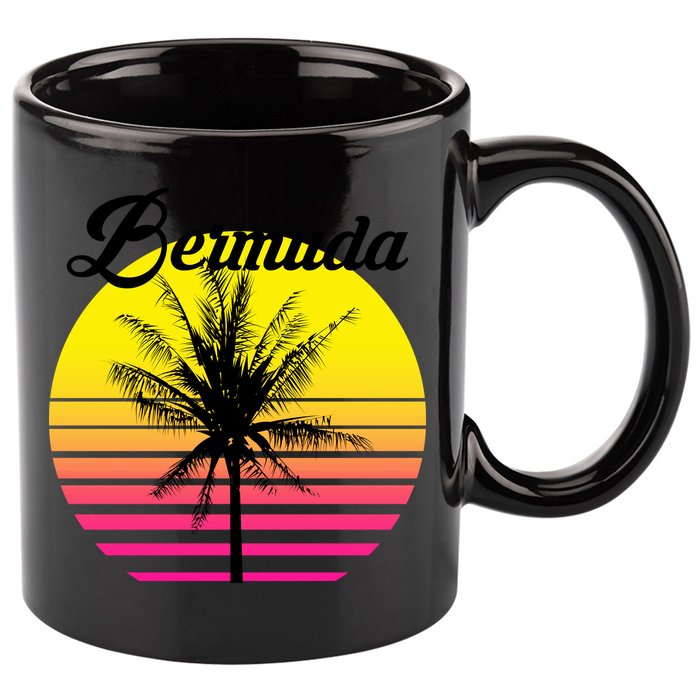 Bermuda Sunset 11oz C Handle Ceramic Mug