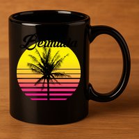 Bermuda Sunset 11oz C Handle Ceramic Mug
