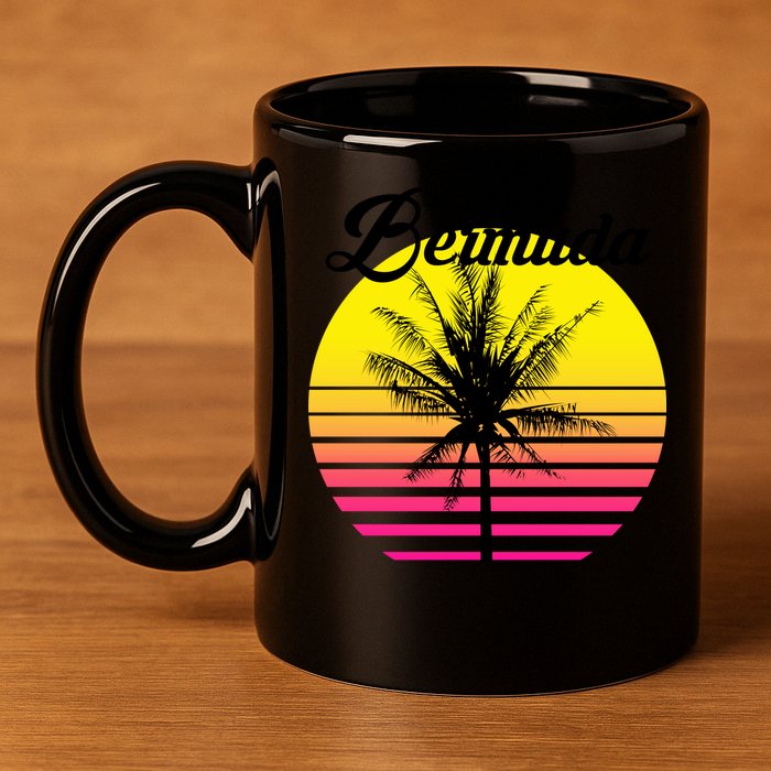 Bermuda Sunset 11oz C Handle Ceramic Mug
