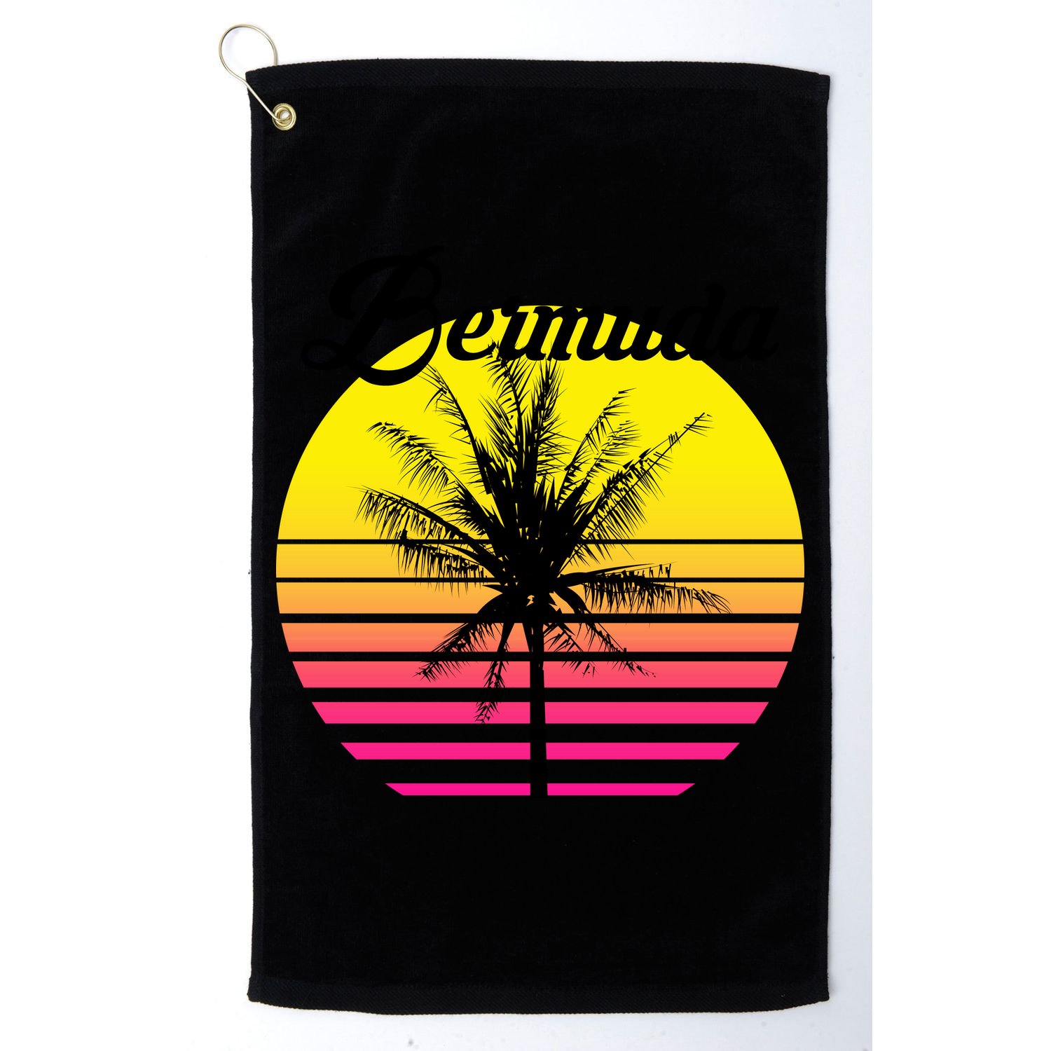Bermuda Sunset Golf Towel