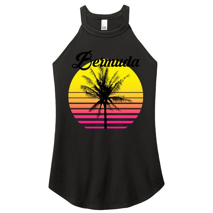 Bermuda Sunset Women's Perfect Tri Rocker Tank