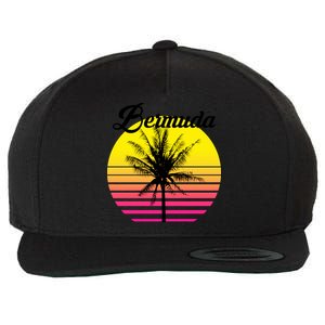 Bermuda Sunset Wool Snapback Cap