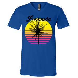 Bermuda Sunset V-Neck T-Shirt