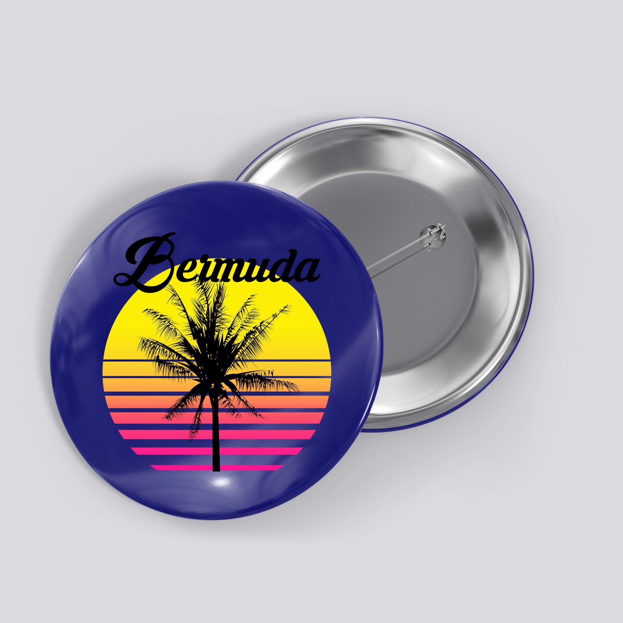 Bermuda Sunset Button