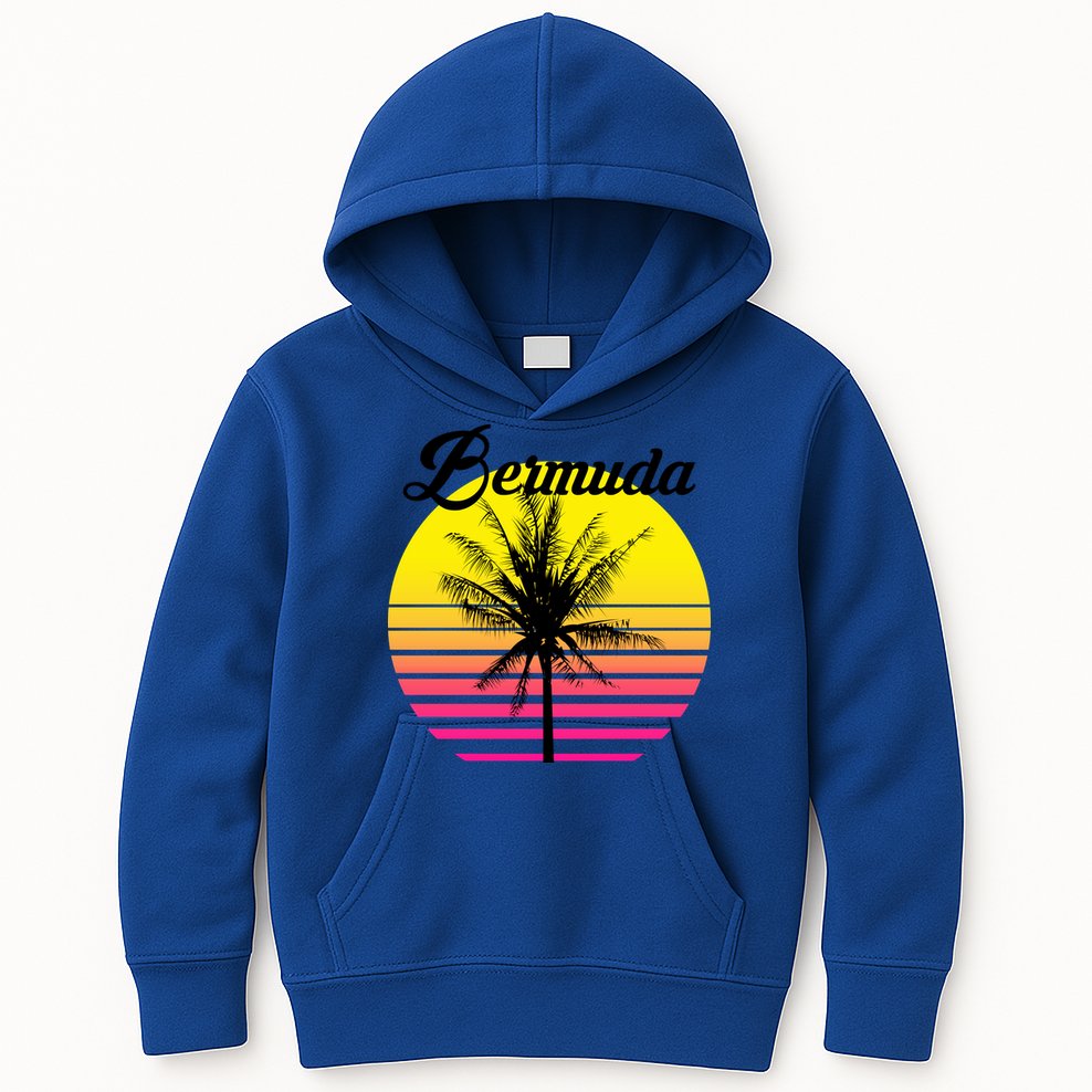 Bermuda Sunset Kids Hoodie