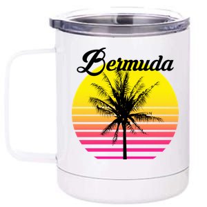 Bermuda Sunset 12 oz Stainless Steel Tumbler Cup