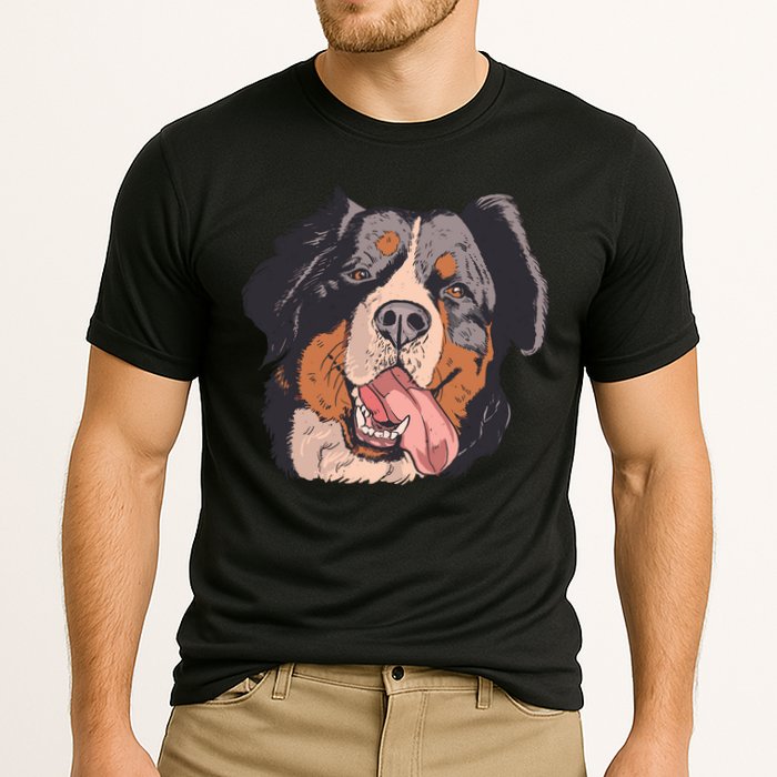 Bernese Mountain Dog Cooling Performance Crew T-Shirt