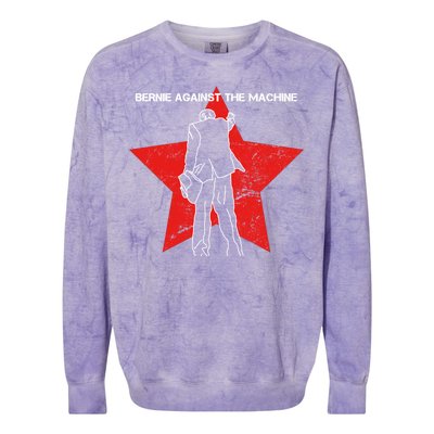 Bernie Against The Machine Colorblast Crewneck Sweatshirt