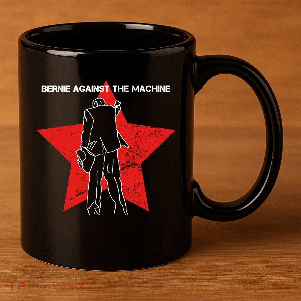 Bernie Against The Machine 11oz C Handle Ceramic Mug