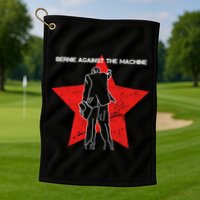 Bernie Against The Machine Golf Towel