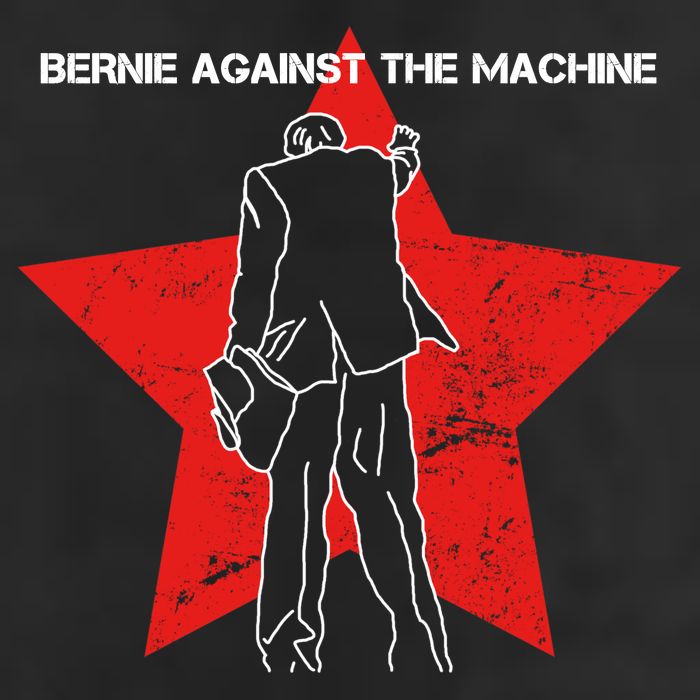Bernie Against The Machine Golf Towel