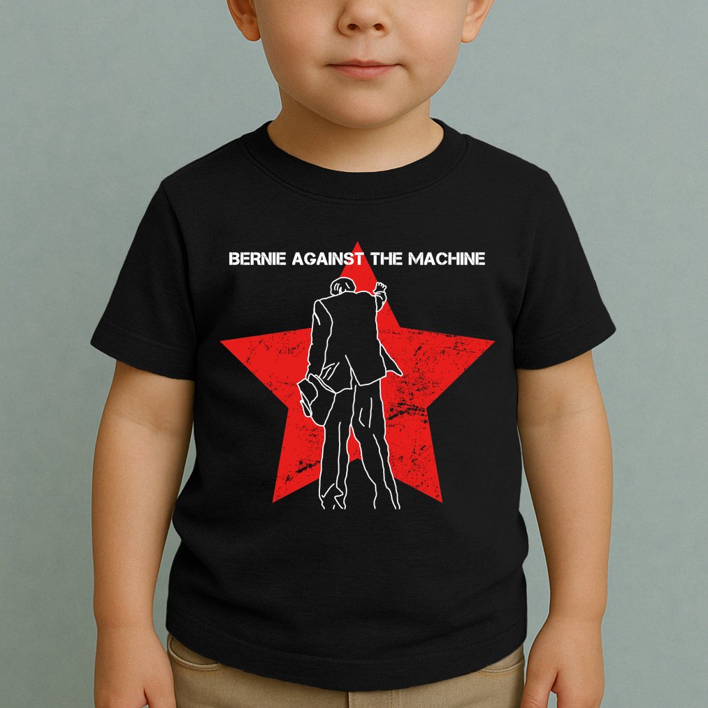 Bernie Against The Machine Toddler T-Shirt