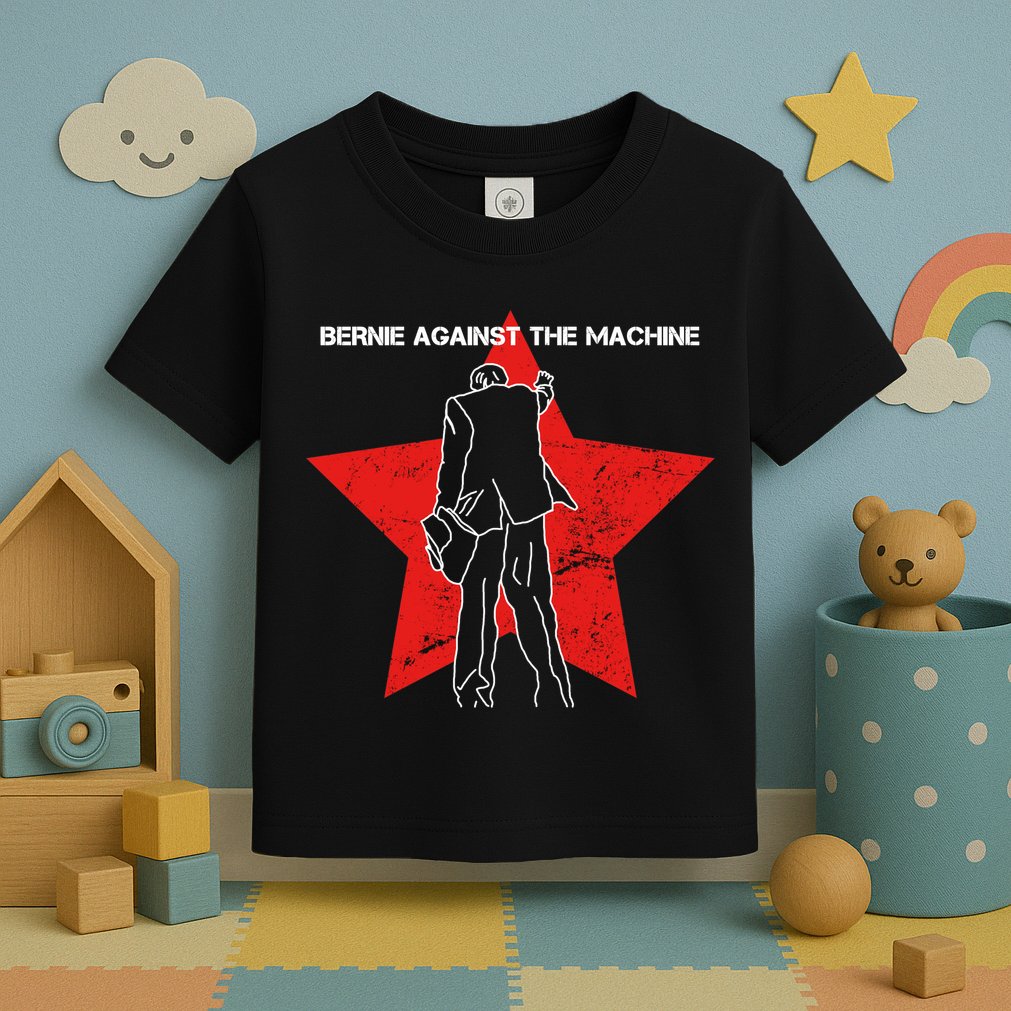 Bernie Against The Machine Toddler T-Shirt