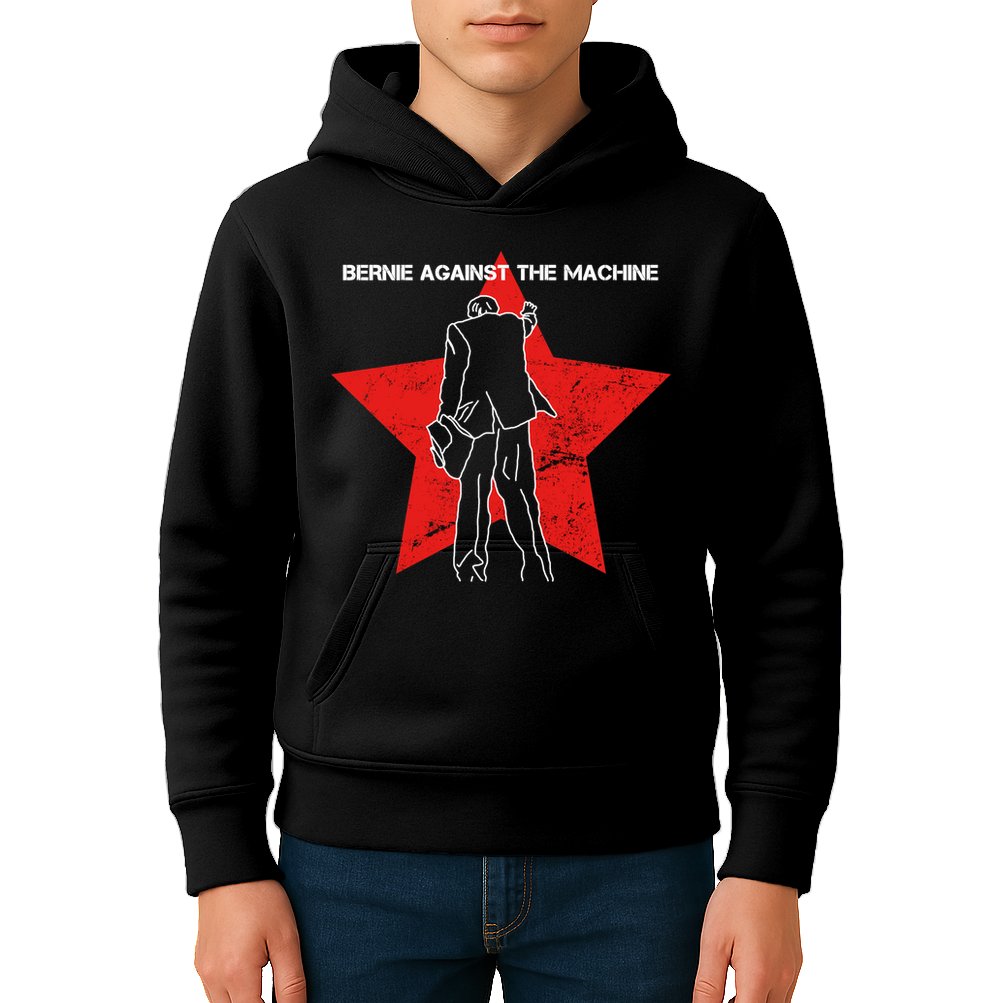 Bernie Against The Machine Kids Hoodie