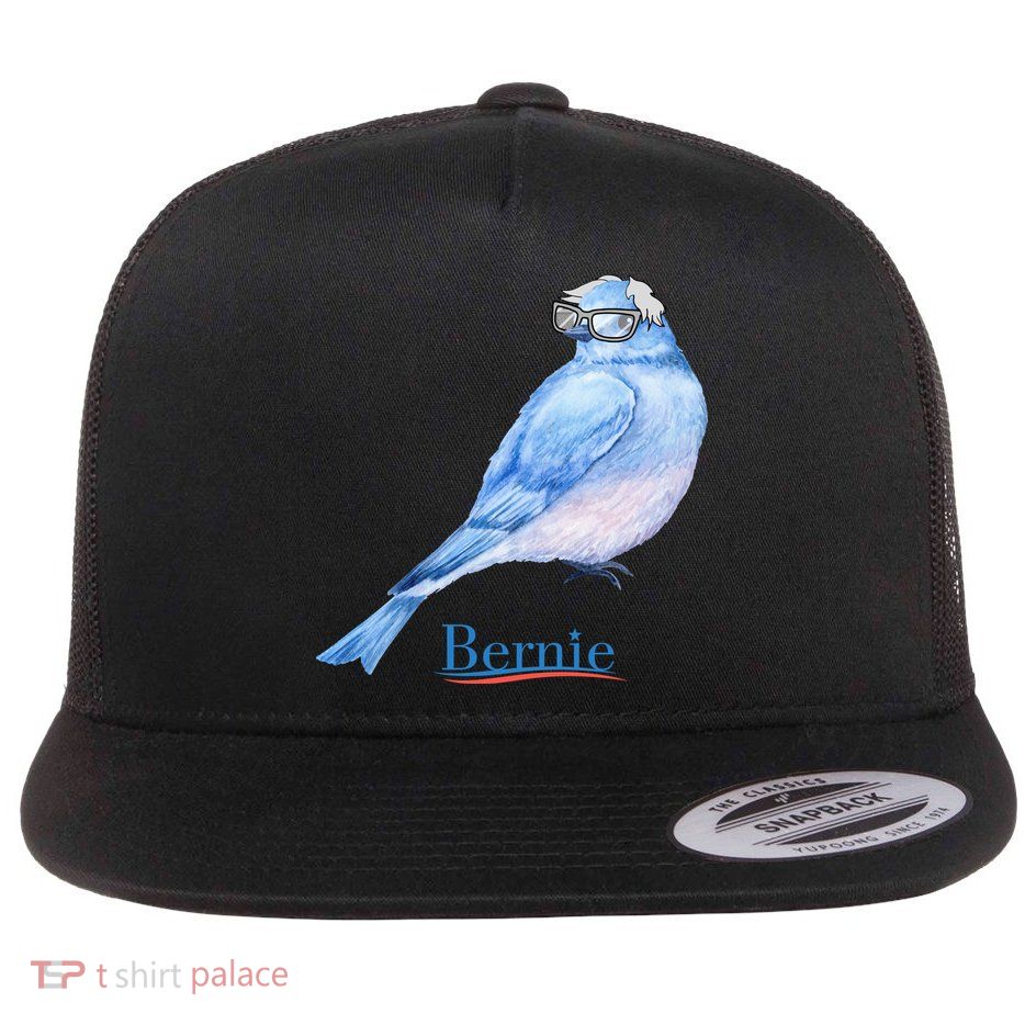 Bernie Bird Flat Bill Trucker Hat