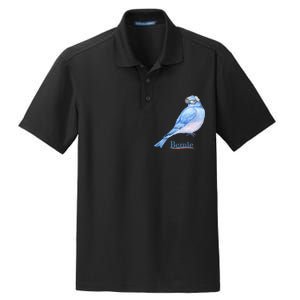 Bernie Bird Dry Zone Grid Polo