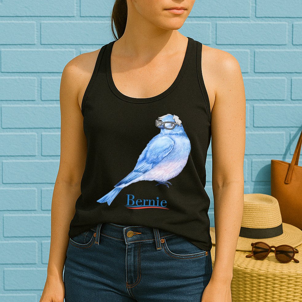 Bernie Bird Womens Tank Top